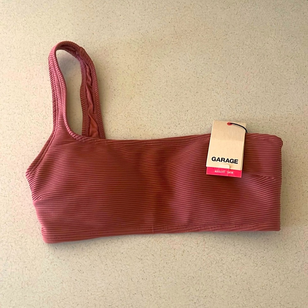 One shoulder bikini top